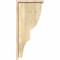 Ekena Millwork Ridgewood Rough Sawn Corbel w/Backplate, Douglas Fir, 8"W x 14"D x 30"H COR08X14X30RID01RDF - alternate 3